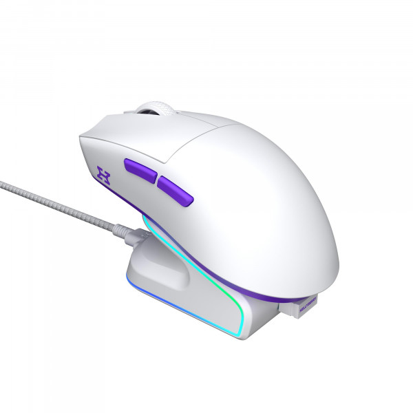Миша бездротова Hator Hellyberry HM47 Wireless White/Violet (HM47_white_violet)