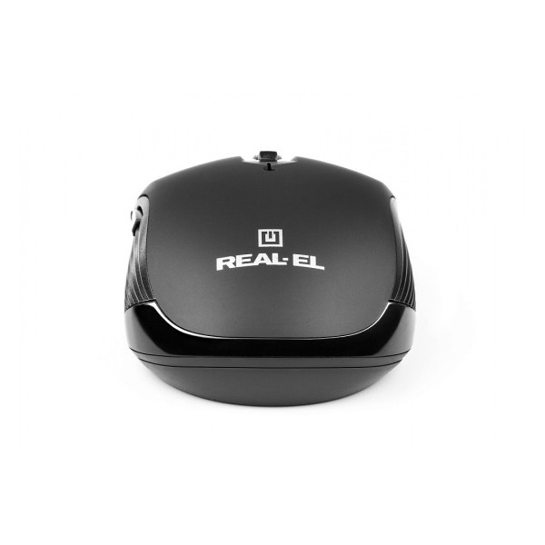 Миша бездротова REAL-EL RM-331W Black