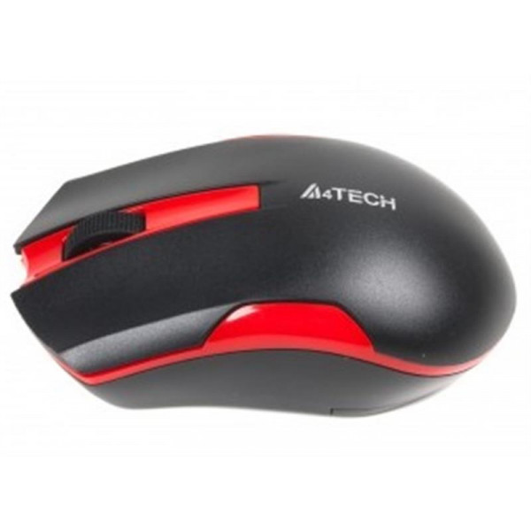 Мишка бездротова A4Tech G3-200N Black/Red USB V-Track