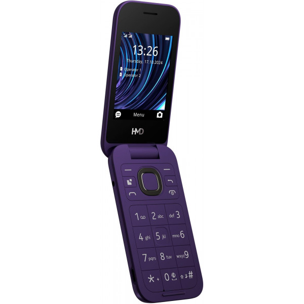 Мобільний телефон HMD 2660 Flip Violet
