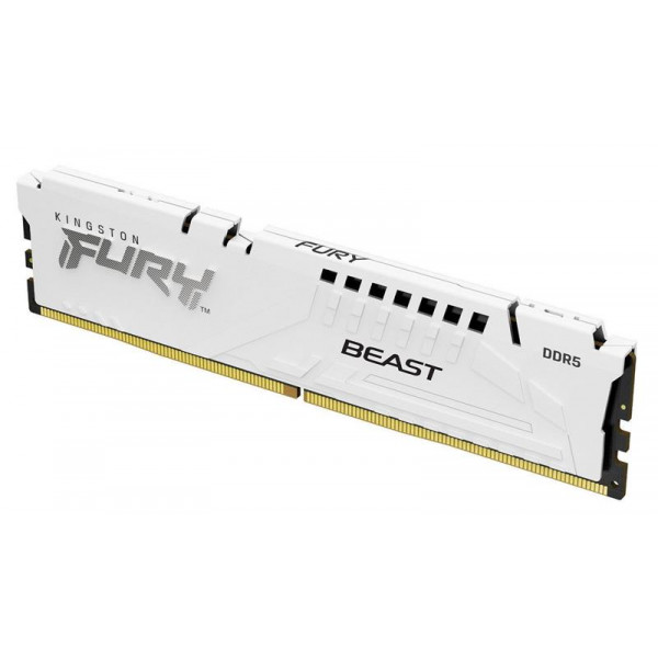 Модуль пам`ятi DDR5 2х32GB/5600 Kingston Fury Beast White (KF556C36BWEK2-64)