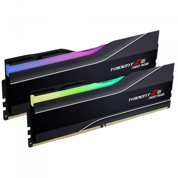Модуль пам`ятi DDR5 2x32GB/6000 G.Skill Trident Z5 Neo RGB Black (F5-6000J3636F32GX2-TZ5NR)