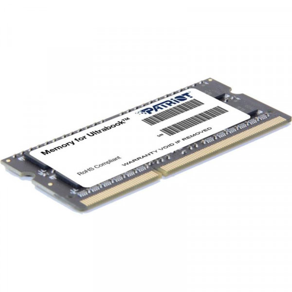 Модуль пам`яті SO-DIMM 4GB/1600 DDR3 1.35В Patriot Signature Line (PSD34G1600L2S)