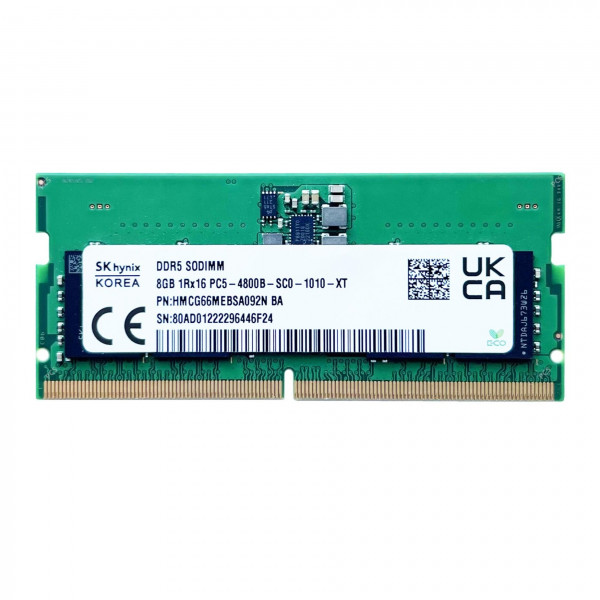 Модуль пам`яті SO-DIMM 8GB/4800 DDR5 Hynix (HMCG66MEBSA092N BA)