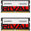 Модуль пам`ятi SO-DIMM DDR5 2x32GB/5600 Goodram Rival (GGEES5-56L40/64GDC)