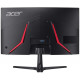 Монітор Acer 23.6" ED240QP0bi (UM.UE0EE.004) VA Black 144Hz Curved