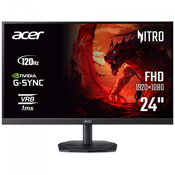 Монітор Acer 23.8" KG242YGbmix (UM.QX2EE.G11) IPS Black 120Hz
