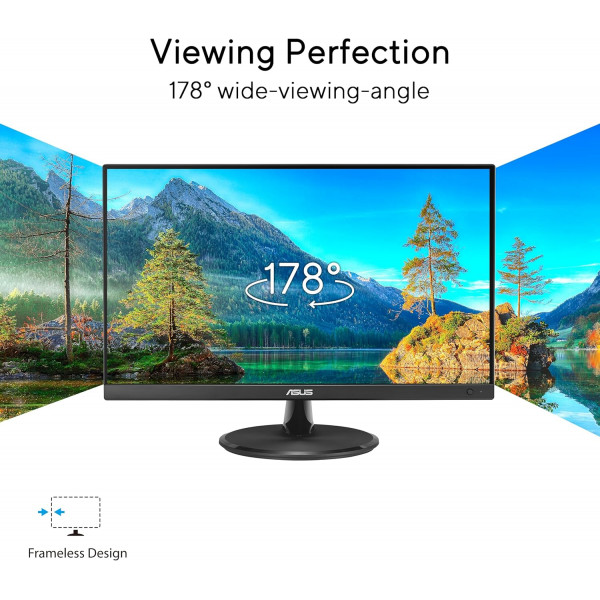 Монітор Asus 21.45" VP227HF (90LM0880-B01O71) VA Black 100Hz