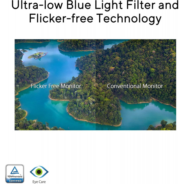 Монітор Asus 21.45" VP227HF (90LM0880-B01O71) VA Black 100Hz