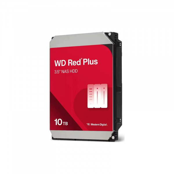 Накопичувач HDD SATA 10.0TB WD Red Plus 7200rpm 512MB (WD100EFGX)