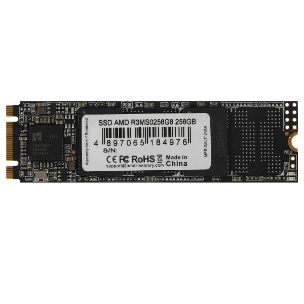 Накопичувач SSD 256GB AMD Radeon R3 M.2 2280 SATA III 3D NAND TLC (R3MS0256G8)