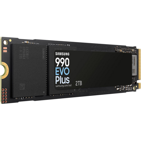 Накопичувач SSD 2ТB Samsung 990 EVO Plus M.2 2280 PCIe 5.0 x2 NVMe V-NAND TLC (MZ-V9S2T0BW)