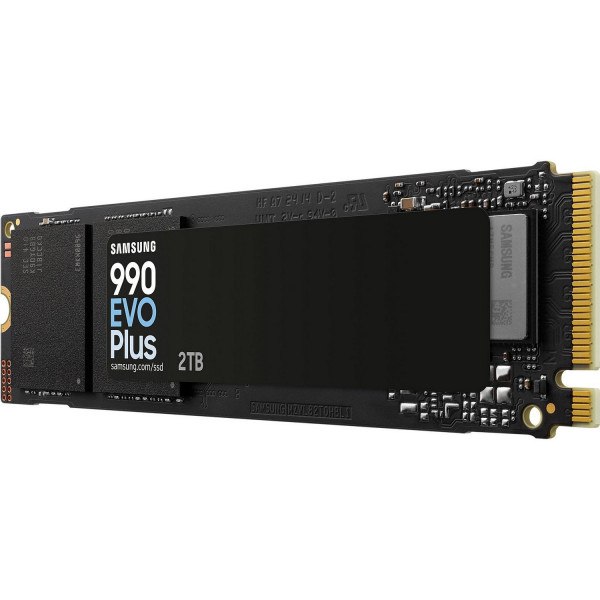 Накопичувач SSD 2ТB Samsung 990 EVO Plus M.2 2280 PCIe 5.0 x2 NVMe V-NAND TLC (MZ-V9S2T0BW)