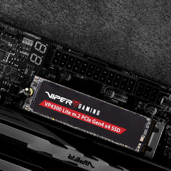Накопичувач SSD 500GB Patriot Viper VP4300 Lite M.2 2280 PCIe 4.0 x4 NVMe TLC (VP4300L500GM28H)