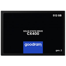 Накопичувач SSD 512GB Goodram CX400 Gen.2 2.5" SATAIII 3D TLC (SSDPR-CX400-512-G2)