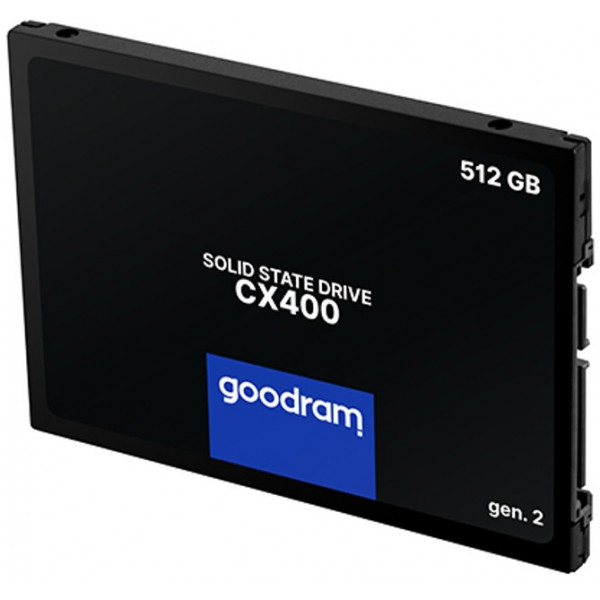 Накопичувач SSD 512GB Goodram CX400 Gen.2 2.5" SATAIII 3D TLC (SSDPR-CX400-512-G2)