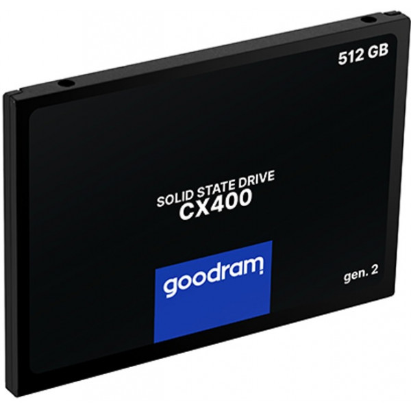 Накопичувач SSD 512GB Goodram CX400 Gen.2 2.5" SATAIII 3D TLC (SSDPR-CX400-512-G2)