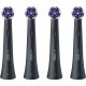 Насадка для зубної електрощітки Braun Oral-B iO RB WB Radiant White Black (4 шт)