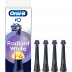 Насадка для зубної електрощітки Braun Oral-B iO RB WB Radiant White Black (4 шт)