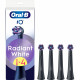 Насадка для зубної електрощітки Braun Oral-B iO RB WB Radiant White Black (4 шт)
