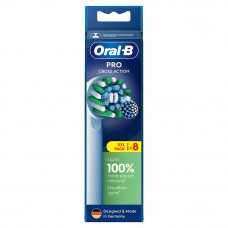 Насадка для зубної електрощітки Braun Oral-B Pro Cross Action EB50RX (8 шт.)