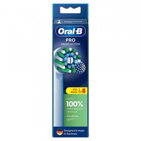 Насадка для зубної електрощітки Braun Oral-B Pro Cross Action EB50RX (8 шт.)