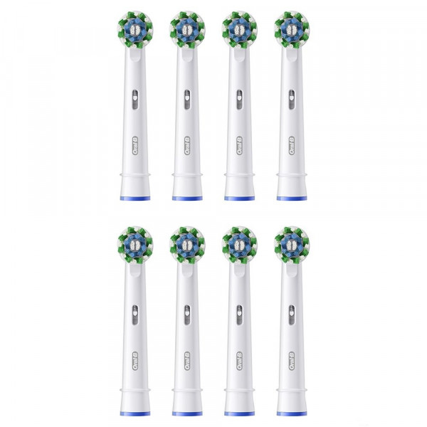 Насадка для зубної електрощітки Braun Oral-B Pro Cross Action EB50RX (8 шт.)