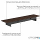 Підставка для монітора OfficePro MR164DW Dark Wood/Black