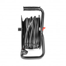 Подовжувач на котушці Stark CRP 1525-P (242000001) 4 розетки, 25 м, чорний