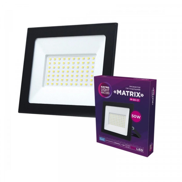 Прожектор світлодіодний ELM Matrix M 50W 6500К 26-0044
