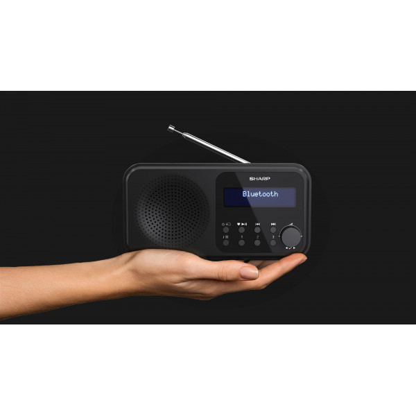 Радіоприймач Sharp DR-P420 Midnight Black (DR-P420(BK))
