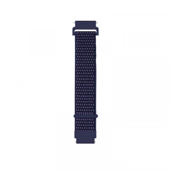 Ремінець BeCover Nylon Style для Samsung Galaxy Watch 42mm/Watch Active/Active 2 40/44mm/Watch 3 41mm/Gear S2 Classic/Gear Sport Deep Blue (705820)