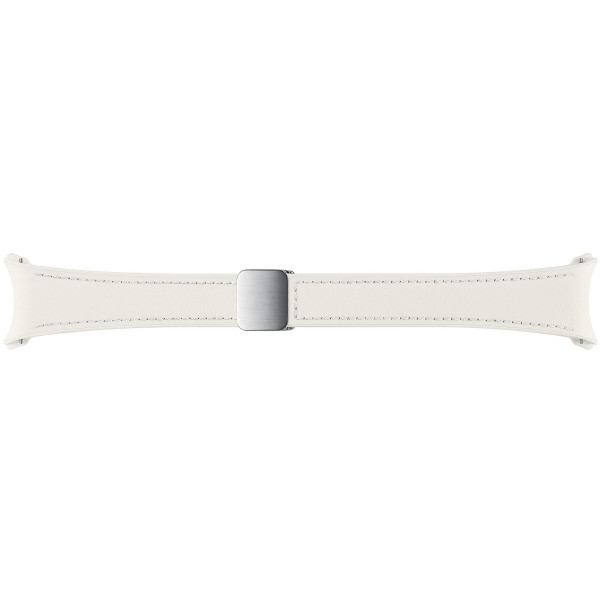 Ремінець Samsung D-Buckle Hybrid Eco-Leather Band для Samsung Galaxy (20mm, S/M) / Watch 4 / Watch 5 / Watch 6 Cream (ET-SHR93SUEGEU)