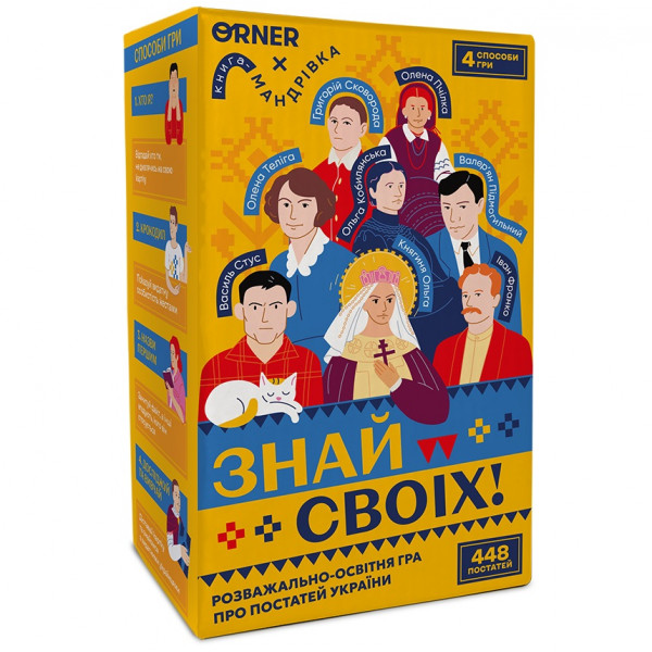 Розмовна гра Orner Знай своїх (orner-3284)