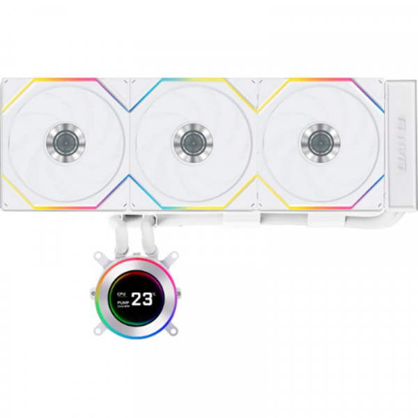 Система водяного охолодження Lian Li HydroShift II LCD-C 360TL White (G89.GHS2LCD36TW.00)