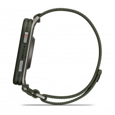 Смарт-годинник Garmin Venu X1 Black/Slate Titanium with Black Nylon (010-02980-13)