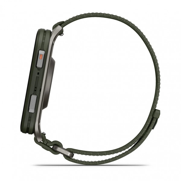 Смарт-годинник Garmin Venu X1 Black/Slate Titanium with Black Nylon (010-02980-13)