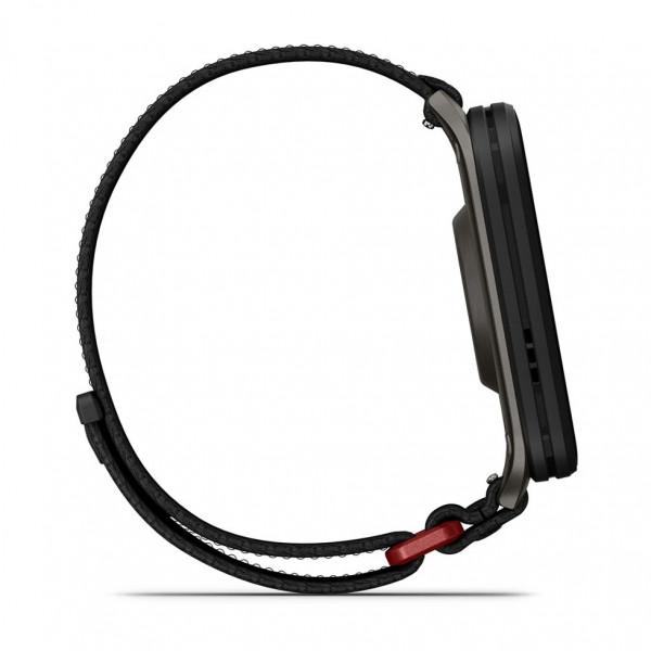 Смарт-годинник Garmin Venu X1 Black/Slate Titanium with Black Nylon (010-02980-13)