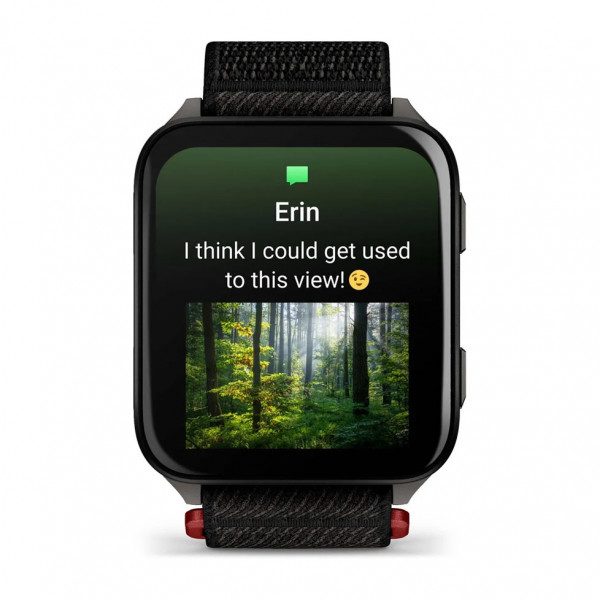 Смарт-годинник Garmin Venu X1 Black/Slate Titanium with Black Nylon (010-02980-13)