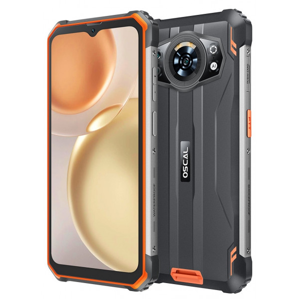 Смартфон Oscal S80 6/128GB Dual Sim Orange