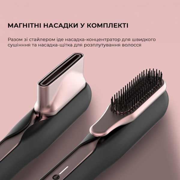 Стайлер-випрямляч Cecotec RitualCare Air Lisse 2in1 Black (A01_EU01_100158)