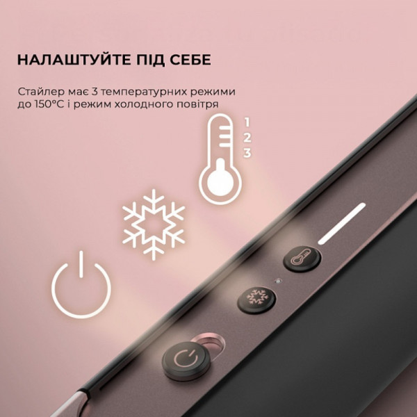 Стайлер-випрямляч Cecotec RitualCare Air Lisse 2in1 Black (A01_EU01_100158)