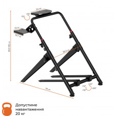 Стенд для кріплення керма, коробки передач та педалей GamePro RS029