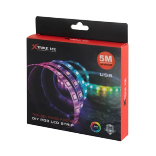 Світлодіодна стрічка Xtrike Me 5050 (Led Chip) Bluetooth, App Control, 5m (HT-5050B5)