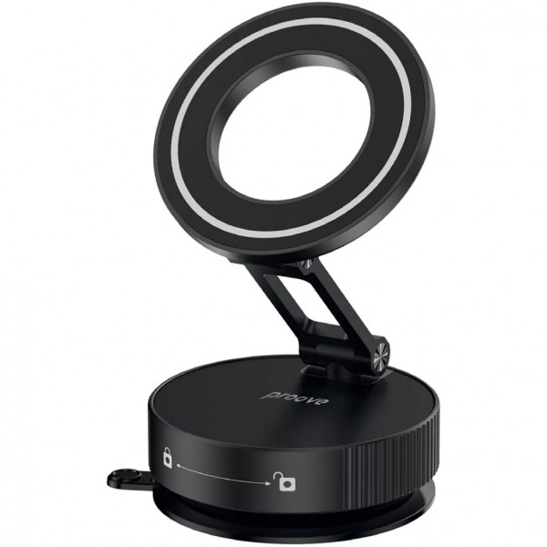 Тримач автомобільний Proove Mag Max Suction Type Universal Mount Black (CHMM00000001)
