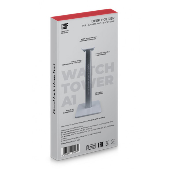 Тримач для навушників GLHF Watchtower A1 White (FGLHH22WTWTOWER1A)