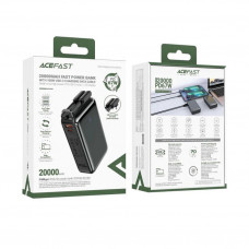 Універсальна мобільна батарея Acefast M14 20000mAh 22.5W Black (6974316283966)