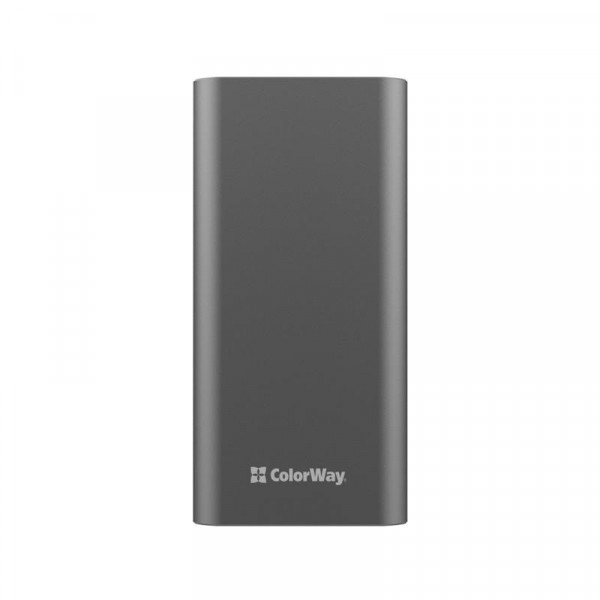 Універсальна мобільна батарея ColorWay 20000mAh Gray (CW-PB200LPH3GR-PDD)