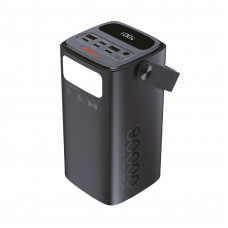 Універсальна мобільна батарея Techno 80000mAh PD 65W QC 3.0 Black (powerbank-80)