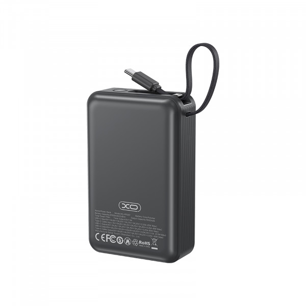 Універсальна мобільна батарея XO PR267 PD 65W 20000mAh Grey